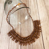 Musanyufu 4 Handmade Intricate Beaded Bib Necklace (3 Colors)