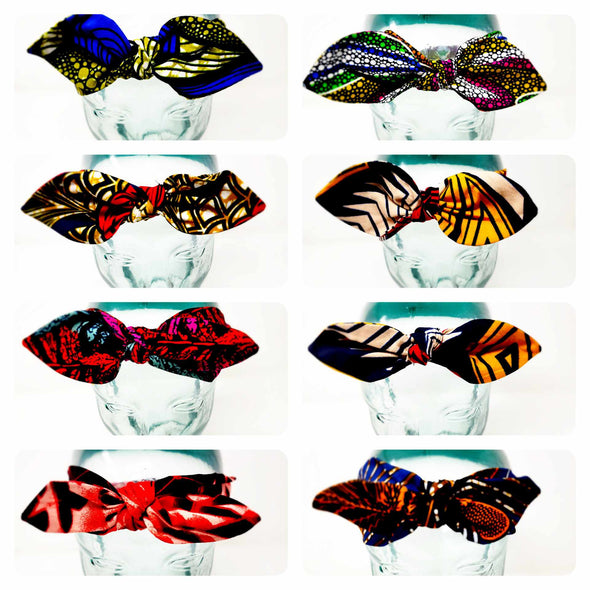 HEADBAND, headwrap style, african print, Ankara print, elastic band, headtie, women's headband