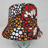 “Akakofiira” Bucket Hat in Ankara African Print