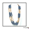 Mwattu Handmade Beaded Multi Strand Necklace (Available in 3 Colors)