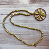 Kimuli Handmade Beaded Single Strand Necklace with 7 Bead Star Pendant (3 Colors)