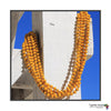 Maggie Handmade Colorful Beaded Multi Strand Monochromatic Necklace (Available in 6 Colors)