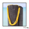 Maggie Handmade Colorful Beaded Multi Strand Monochromatic Necklace (Available in 6 Colors)