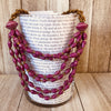 Sophie Handmade Intricately Braided Necklace (4 Colors with Gold Seed Beads)